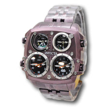 Load image into Gallery viewer, Invicta Aviator Zulu 4-Time Zone Smoky Plum Men's 50mm Large Quartz Watch 50660