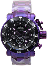 Load image into Gallery viewer, Invicta Coalition Forces Men's 52mm Dark Purple Chronograph Watch 50766 Rare-Klawk Watches