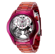 Load image into Gallery viewer, Invicta Specialty Twin-Axis Men's 46mm Burgundy Red Skeleton Quartz Watch 50777