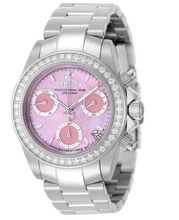 Load image into Gallery viewer, Invicta Elite Speedway Lady 1.61 CT Diamond 38mm Pink MOP Swiss Watch 51110