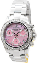 Load image into Gallery viewer, Invicta Elite Speedway Lady 1.61 CT Diamond 38mm Pink MOP Swiss Watch 51110