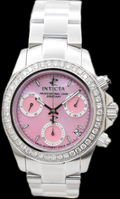 Load image into Gallery viewer, Invicta Elite Speedway Lady 1.61 CT Diamond 38mm Pink MOP Swiss Watch 51110