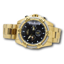 Load image into Gallery viewer, Invicta Bolt Cable Valkir Black Gold Men's 52mm Quartz Chronograph Watch 69799