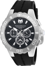 Load image into Gallery viewer, TechnoMarine Cruise Medusa Men's 44mm Silver & Black Chronograph Watch TM-115073-Klawk Watches