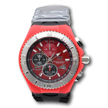 Load image into Gallery viewer, TechnoMarine Cruise JellyFish Men's 46mm Red Weave Dial Chrono Watch TM-115113-Klawk Watches