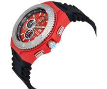 Load image into Gallery viewer, TechnoMarine Cruise JellyFish Men's 46mm Red Weave Dial Chrono Watch TM-115113-Klawk Watches