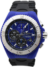 Load image into Gallery viewer, TechnoMarine Cruise JellyFish Men's 46mm Blue Weave Dial Chrono Watch TM-115114-Klawk Watches
