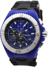 Load image into Gallery viewer, TechnoMarine Cruise JellyFish Men's 46mm Blue Weave Dial Chrono Watch TM-115114-Klawk Watches