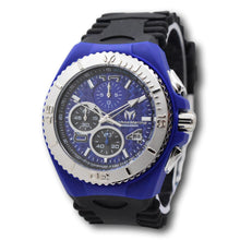 Load image into Gallery viewer, TechnoMarine Cruise JellyFish Men's 46mm Blue Weave Dial Chrono Watch TM-115114-Klawk Watches