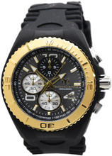 Load image into Gallery viewer, TechnoMarine Cruise JellyFish Mens 46mm Black & Gold Chronograph Watch TM-115149-Klawk Watches