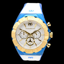 Load image into Gallery viewer, TechnoMarine Cruise Monogram Men's 45mm Electric Blue Chrono Watch TM-121140