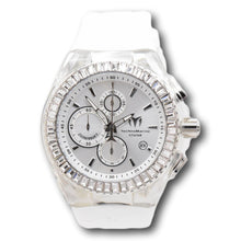 Load image into Gallery viewer, TechnoMarine Cruise Star Men's 45mm Silver 48 Crystals Chrono Watch TM-121148-Klawk Watches