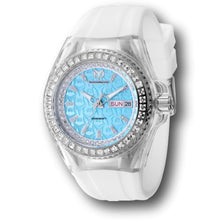 Load image into Gallery viewer, TechnoMarine Cruise Monogram Blue Women’s 40mm Crystal Quartz Watch TM-125039