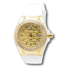 Load image into Gallery viewer, TechnoMarine Cruise Monogram Gold Women’s 40mm Crystal Quartz Watch TM-125040