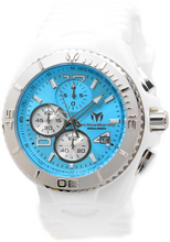 Load image into Gallery viewer, TechnoMarine Cruise JellyFish Men's 46mm White Blue Dial Chrono Watch TM-125043-Klawk Watches