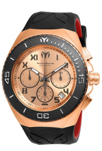 Load image into Gallery viewer, Technomarine Ocean Manta Men's Rose Gold-Tone Chronograph Watch TM-215065 48mm-Klawk Watches