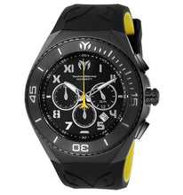 Load image into Gallery viewer, Technomarine Ocean Manta Men's 48mm Black Silicone Chronograph Watch TM-215069-Klawk Watches