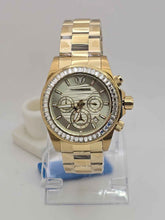 Load image into Gallery viewer, TechnoMarine Manta Ray Mens 42mm 48 Crystals Triple Gold Chrono Watch TM-222004-Klawk Watches