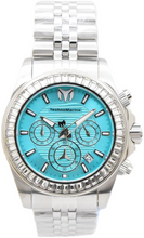 Load image into Gallery viewer, TechnoMarine Manta Ray Luxe Men's 42mm 48 Crystals Blue Chrono Watch TM-225015-Klawk Watches