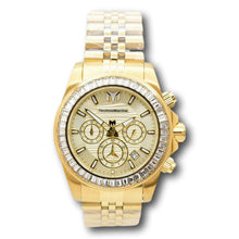 Load image into Gallery viewer, TechnoMarine Manta Ray Mens 42mm 48 Crystals Triple Gold Chrono Watch TM-222020-Klawk Watches
