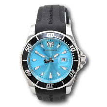 Load image into Gallery viewer, TechnoMarine Sea Manta 42mm Turquoise Blue Silicone Sport Quartz Watch TM-224002