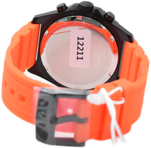 Load image into Gallery viewer, TechnoMarine Mare Vivo Men's 44mm Black and Orange Ocean Chrono Watch TM-225076
