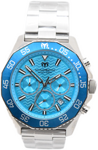 Load image into Gallery viewer, TechnoMarine Mare Vivo Men's Watch 44mm, Double Blue Chrono Watch TM-225089-Klawk Watches