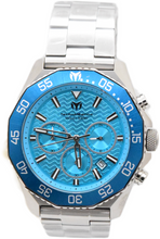Load image into Gallery viewer, TechnoMarine Mare Vivo Men's Watch 44mm, Double Blue Chrono Watch TM-225089-Klawk Watches