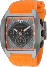 Load image into Gallery viewer, TechnoMarine Aqua Quadrant Men's 41mm Orange Gunmetal Chrono Watch TM-225107