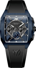 Load image into Gallery viewer, TechnoMarine Aqua Quadrant Men's 41mm Deep Blue Black Chrono Watch TM-225111