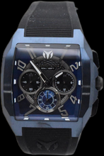 Load image into Gallery viewer, TechnoMarine Aqua Quadrant Men's 41mm Deep Blue Black Chrono Watch TM-225111