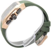 Load image into Gallery viewer, TechnoMarine Aqua Quadrant Men's 41mm Rose Gold & Green Chrono Watch TM-225114