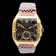 Load image into Gallery viewer, TechnoMarine Aqua Quadrant Men's Brown Gold Chronograph Watch TM-226021