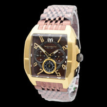 Load image into Gallery viewer, TechnoMarine Aqua Quadrant Men's Brown Gold Chronograph Watch TM-226021