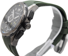 Load image into Gallery viewer, TechnoMarine Ocean Nomad Men's 43mm Army Green Gunmetal Chrono Watch TM-318100-Klawk Watches