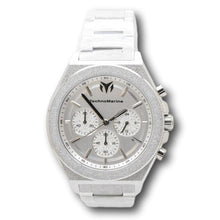 Load image into Gallery viewer, TechnoMarine Ocean Emperor Radiant Silver Steel Men's 43mm Watch TM-318151-Klawk Watches