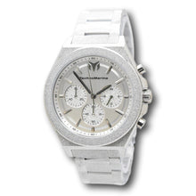 Load image into Gallery viewer, TechnoMarine Ocean Emperor Radiant Silver Steel Men's 43mm Watch TM-318151-Klawk Watches