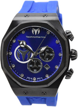 Load image into Gallery viewer, Technomarine Reef Sun Men's Blue 45mm Crystal Chrono Watch TM-523001-Klawk Watches