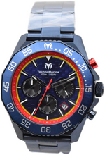 Load image into Gallery viewer, Technomarine Racing Legends Men's 44mm Darkest Blue Chronograph Watch TM-525018