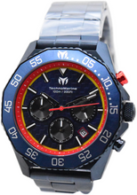 Load image into Gallery viewer, Technomarine Racing Legends Men's 44mm Darkest Blue Chronograph Watch TM-525018