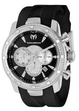 Load image into Gallery viewer, Technomarine UF6 Double Black Crystal Men's 45mm Chronograph Watch TM-621009-Klawk Watches