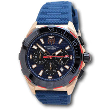 Load image into Gallery viewer, Technomarine Seven Seas Men's 44mm Blue Navy Rose Gold Chrono Watch TM-725025-Klawk Watches