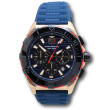 Load image into Gallery viewer, Technomarine Seven Seas Men's 44mm Blue Navy Rose Gold Chrono Watch TM-725025-Klawk Watches