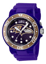 Load image into Gallery viewer, Invicta NFL Baltimore Ravens Men's 52mm Pro Diver Limited Silicone Watch 41456-Klawk Watches