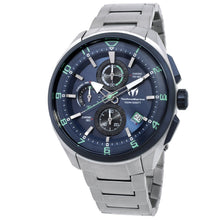 Load image into Gallery viewer, TechnoMarine Ocean Quantum Men's 44mm Blue Steel Chronograph Watch TM-318117-Klawk Watches