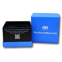Load image into Gallery viewer, TechnoMarine Manta Ray Lux Mens 42mm 48 Crystals Blue Chrono Watch TM-222002-Klawk Watches