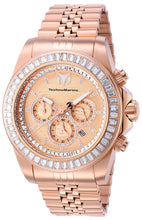 Load image into Gallery viewer, TechnoMarine Manta Ray Luxe Men's 47mm Rose Gold Crystals Watch TM-221007-Klawk Watches