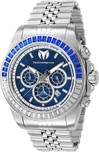 Load image into Gallery viewer, TechnoMarine Manta Ray Luxe Men's 47mm Blue Dial Crystals Chrono Watch TM-221012-Klawk Watches