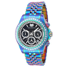 Load image into Gallery viewer, TechnoMarine Manta Ray Luxe Women's 40mm Rainbow Black Crystals Watch TM-221021-Klawk Watches