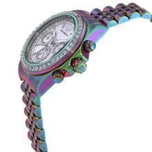 Load image into Gallery viewer, TechnoMarine Manta Ray Luxe Women&#39;s 40mm Rainbow MOP Crystals Watch TM-221027-Klawk Watches
